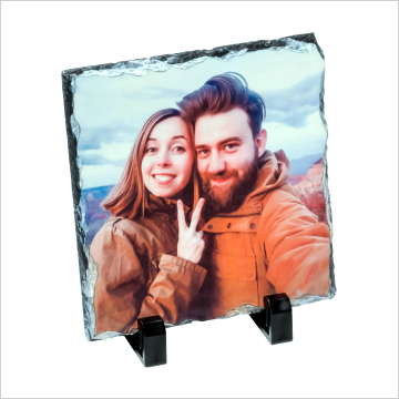 Schiefertafel glaenzend