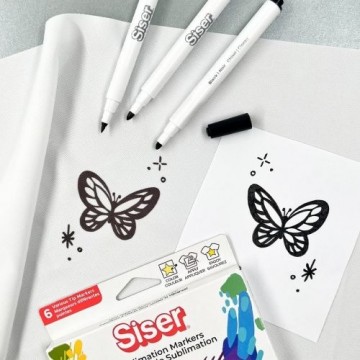 Siser sublimation marker black pack 500