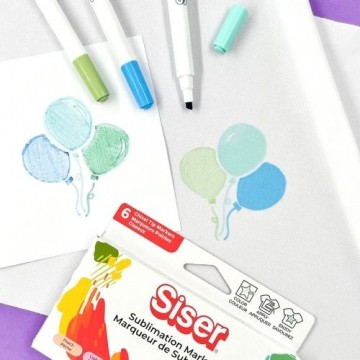 Siser sublimation marker pastel pack 500