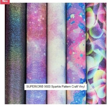 Superior 9800 sparkle pattern craft vinyl