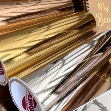 Superior metalleffektfolie